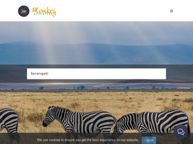 'monkey.travel' screenshot