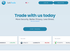 'safe.trade' screenshot