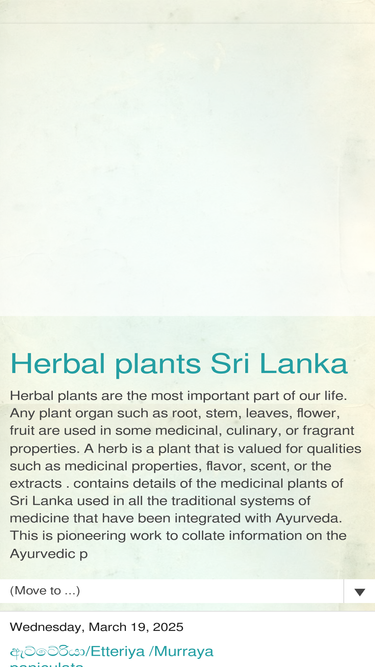 herbalplantslanka.blogspot.com