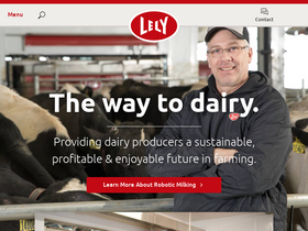 'lely.com' screenshot
