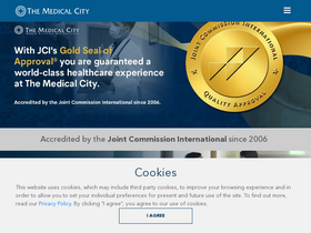 'themedicalcity.com' screenshot