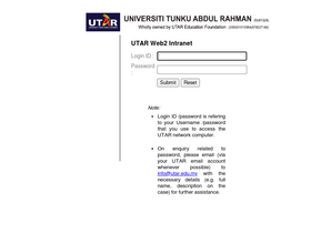 web2.utar.edu.my Traffic Analytics, Ranking & Audience [April 2025 ...