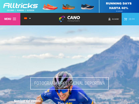 'canofotosports.com' screenshot