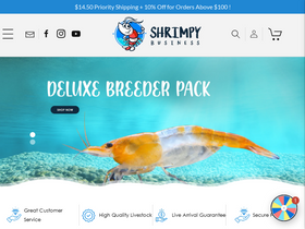 'shrimpybusiness.com' screenshot