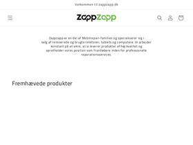 zappzapp.dk homepage screenshot
