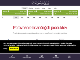 'financnykompas.sk' screenshot