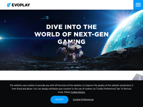 'evoplay.games' screenshot
