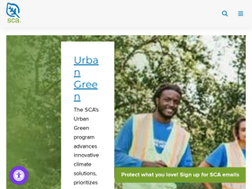 'thesca.org' screenshot