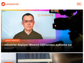 'uzmancoin.com' screenshot