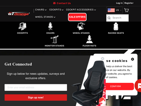 'gtomega.com' screenshot