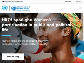 'romena.ohchr.org' screenshot