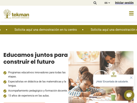 'tekmaneducation.com' screenshot