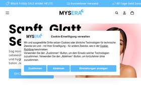 mysera.de homepage screenshot