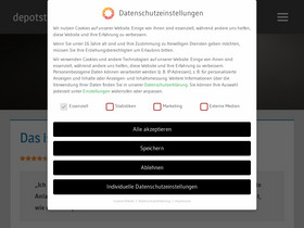'depotstudent.de' screenshot