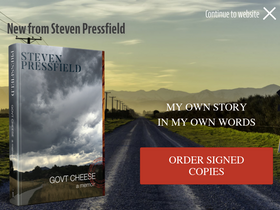 'stevenpressfield.com' screenshot