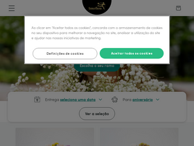 'interflora.pt' screenshot