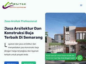 'arsitekta.com' screenshot