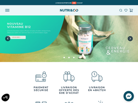 'nutriandco.com' screenshot