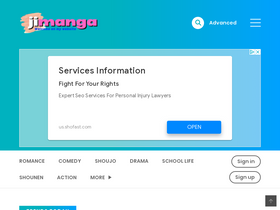 'jimanga.com' screenshot