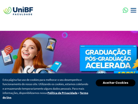 'unibf.com.br' screenshot