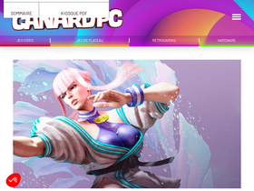 'canardpc.com' screenshot