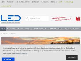 'ledwerkstatt.ch' screenshot