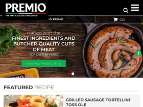 'premiofoods.com' screenshot