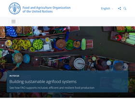 'fao.org' screenshot