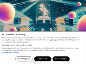 'beatvenues.be' screenshot