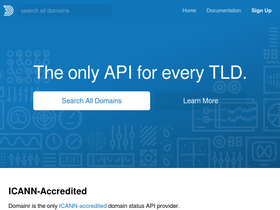 'domainr.com' screenshot