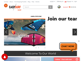'easy-surfshop.com' screenshot