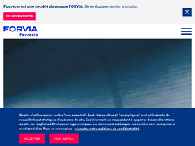 'faurecia.com' screenshot