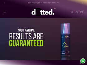 Dotted website screenshot