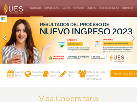 'ues.mx' screenshot