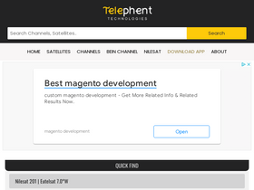 'telephent.com' screenshot