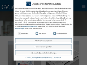 'aerztezeitung.at' screenshot