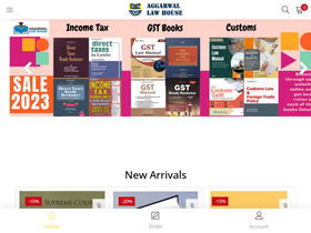 'aggarwallawhouse.com' screenshot