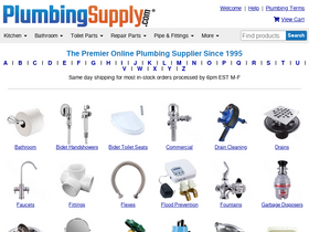'plumbingsupply.com' screenshot