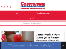 'costcuisine.com' screenshot