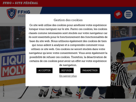 'hockeyfrance.com' screenshot
