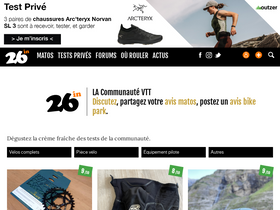 '26in.fr' screenshot