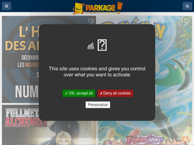 'parkage.com' screenshot