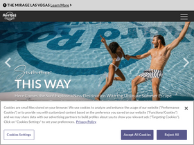 'hardrockhotels.com' screenshot