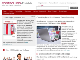 'controllingportal.de' screenshot