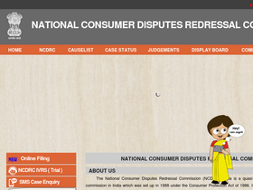 'ncdrc.nic.in' screenshot