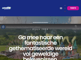 'intentsfestival.nl' screenshot