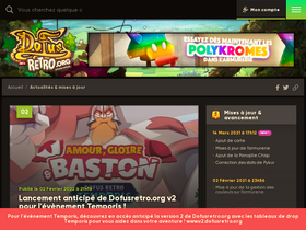 'dofusretro.org' screenshot