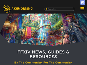 'akhmorning.com' screenshot