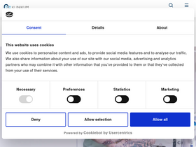'klinikum-nuernberg.de' screenshot