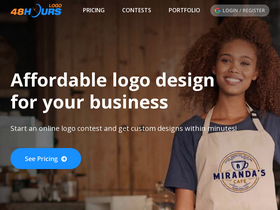 '48hourslogo.com' screenshot